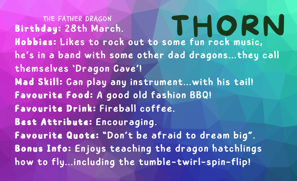 Thorn - Father Dragon - Dark Green/Black Metallic