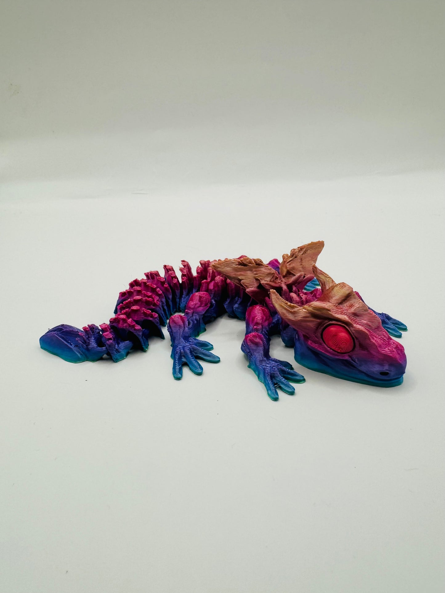 Bella - Mother Dragon - Rainbow Metallic
