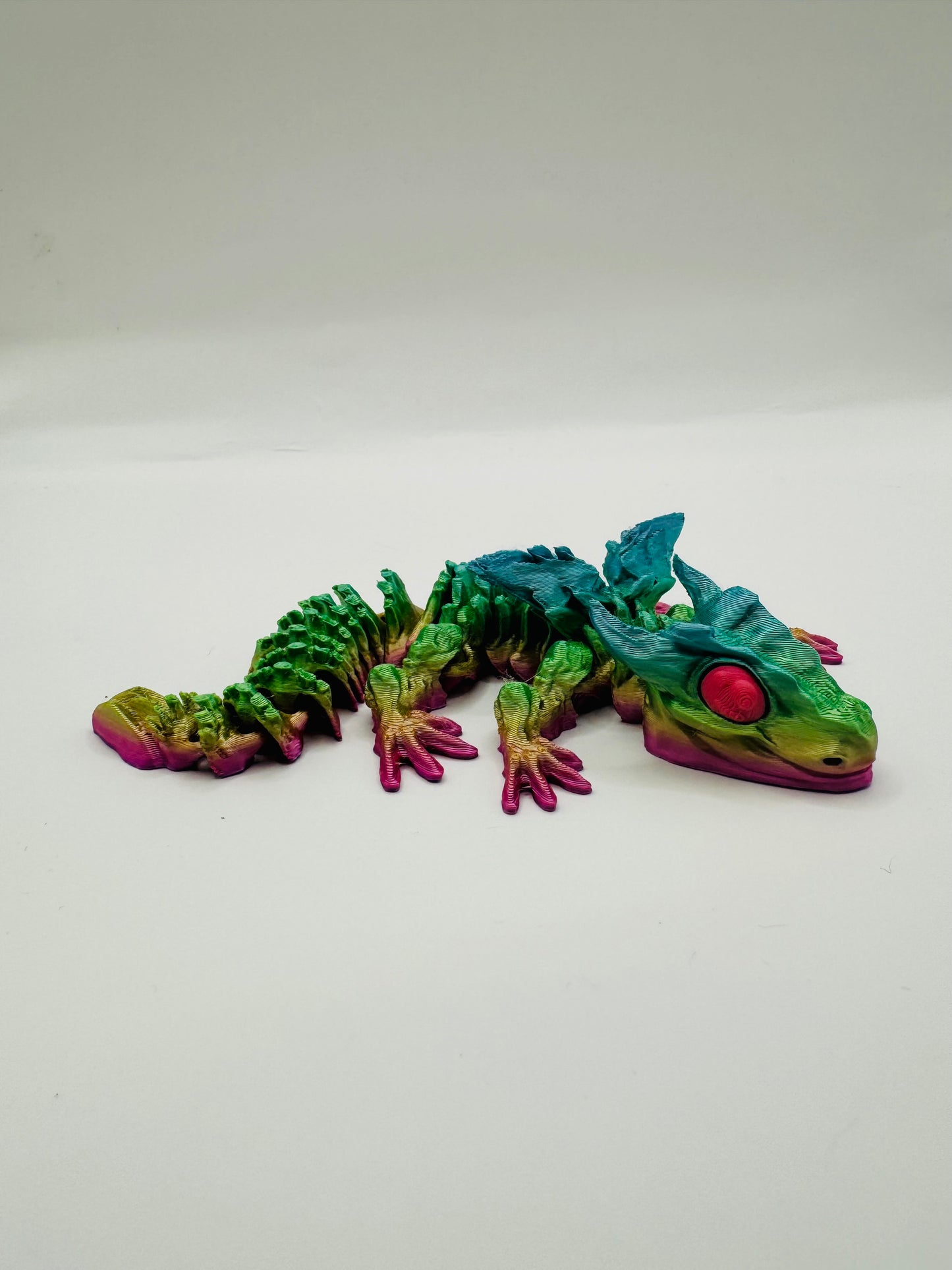 Bella - Mother Dragon - Rainbow Metallic