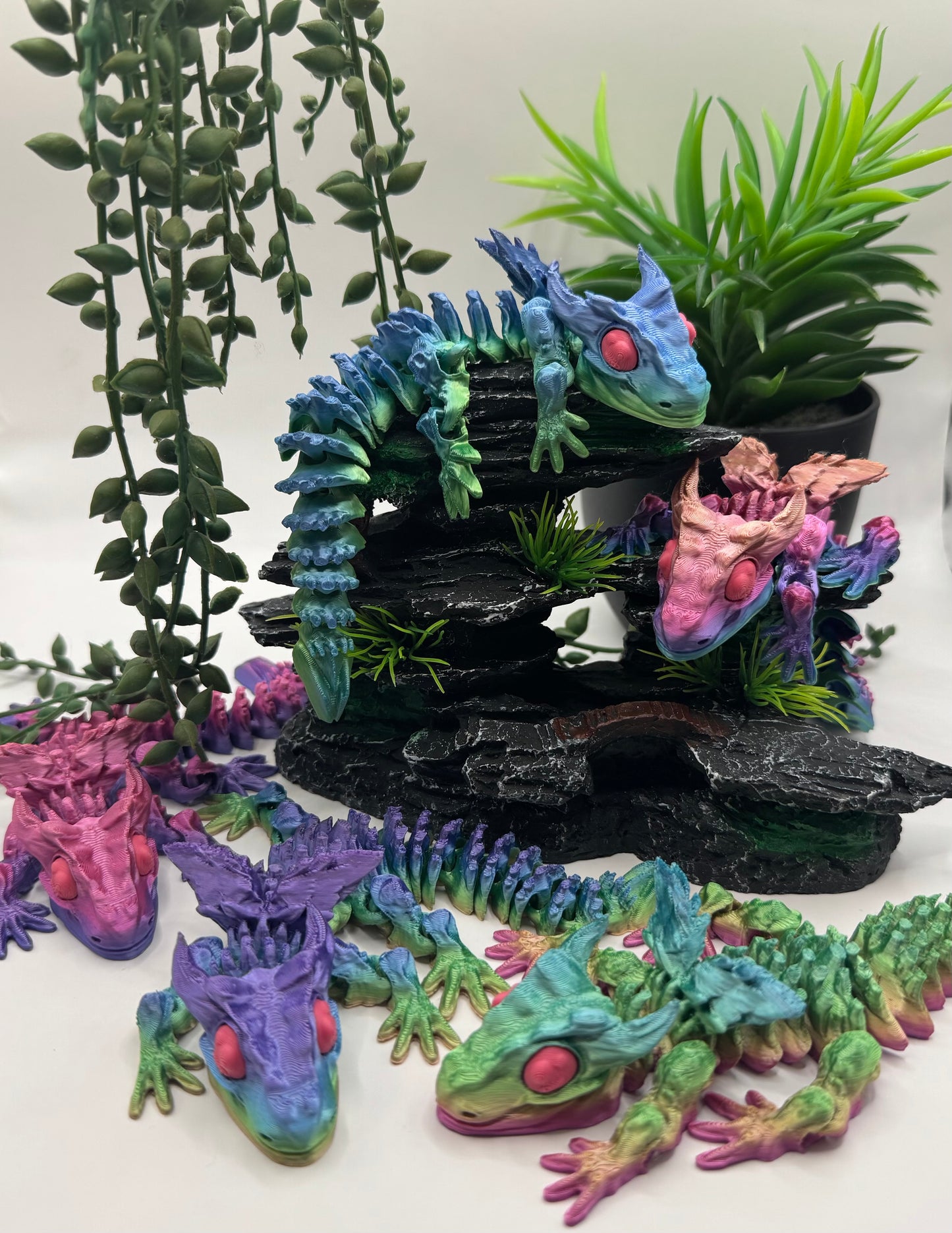 Bella - Mother Dragon - Rainbow Metallic