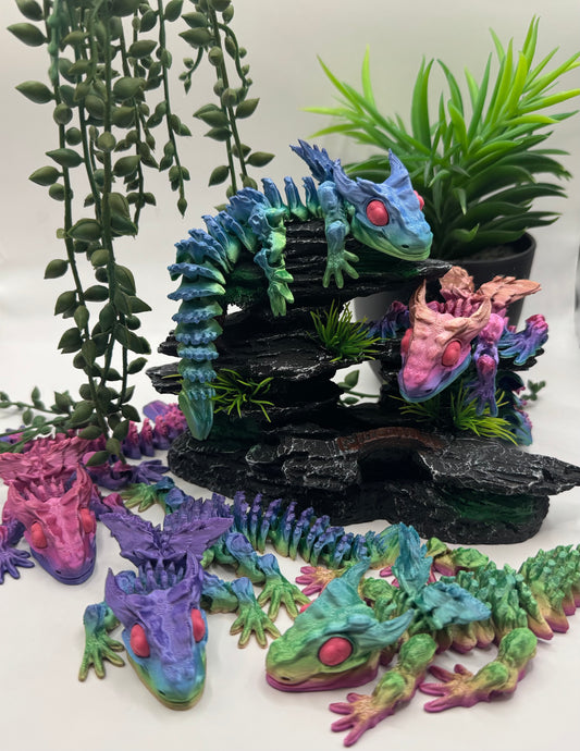 Bella - Mother Dragon - Rainbow Metallic