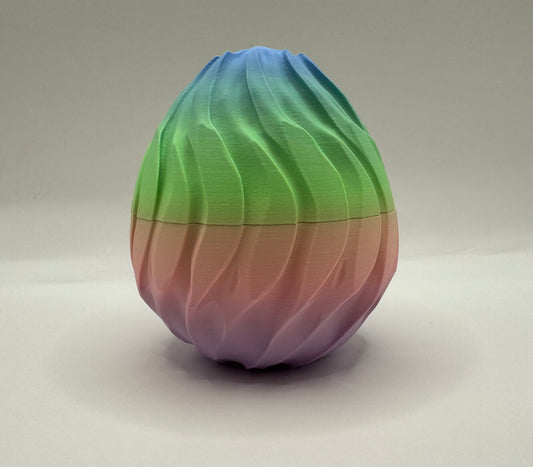 Rainbow Large Egg