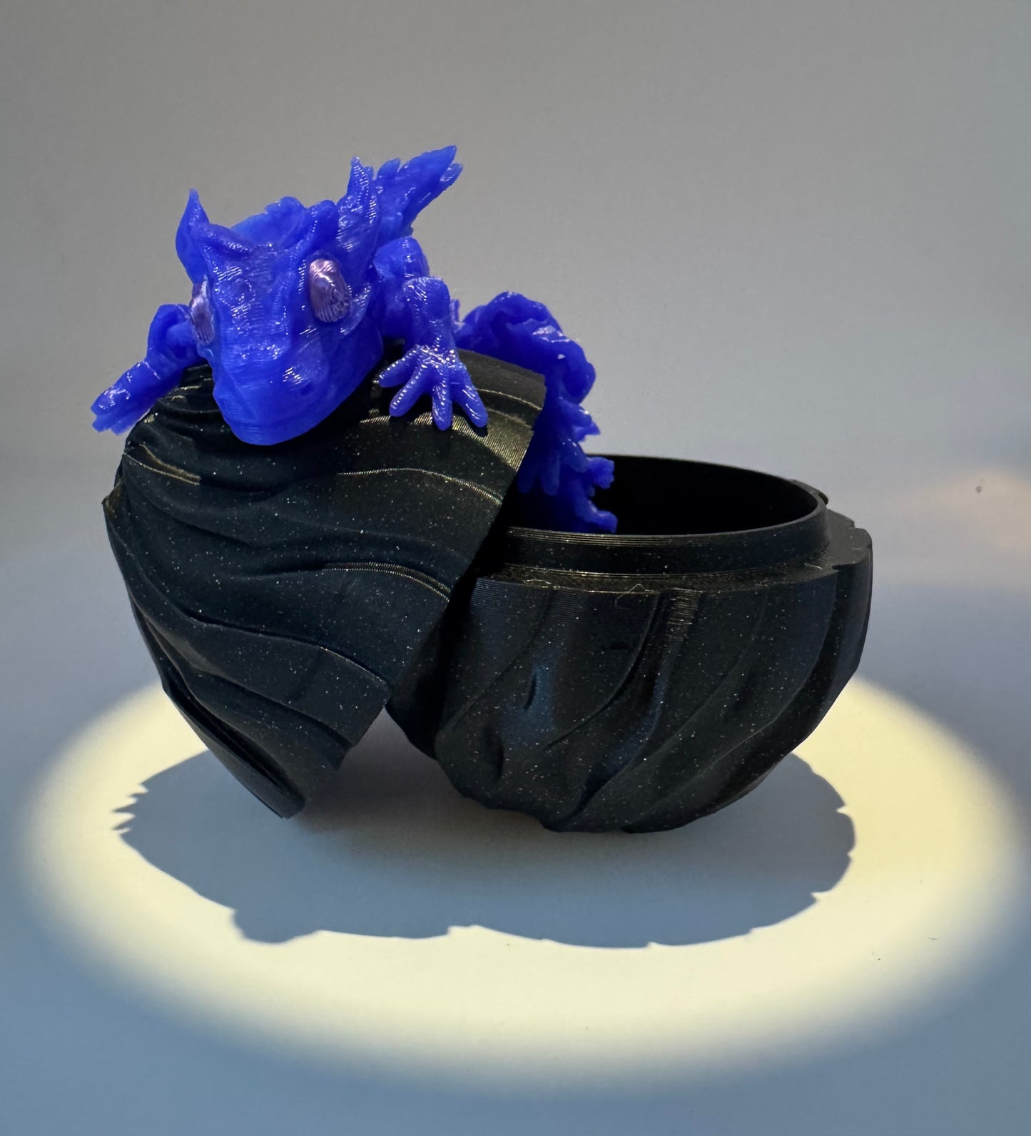 Wink - WORRY Dragon - Blue/White