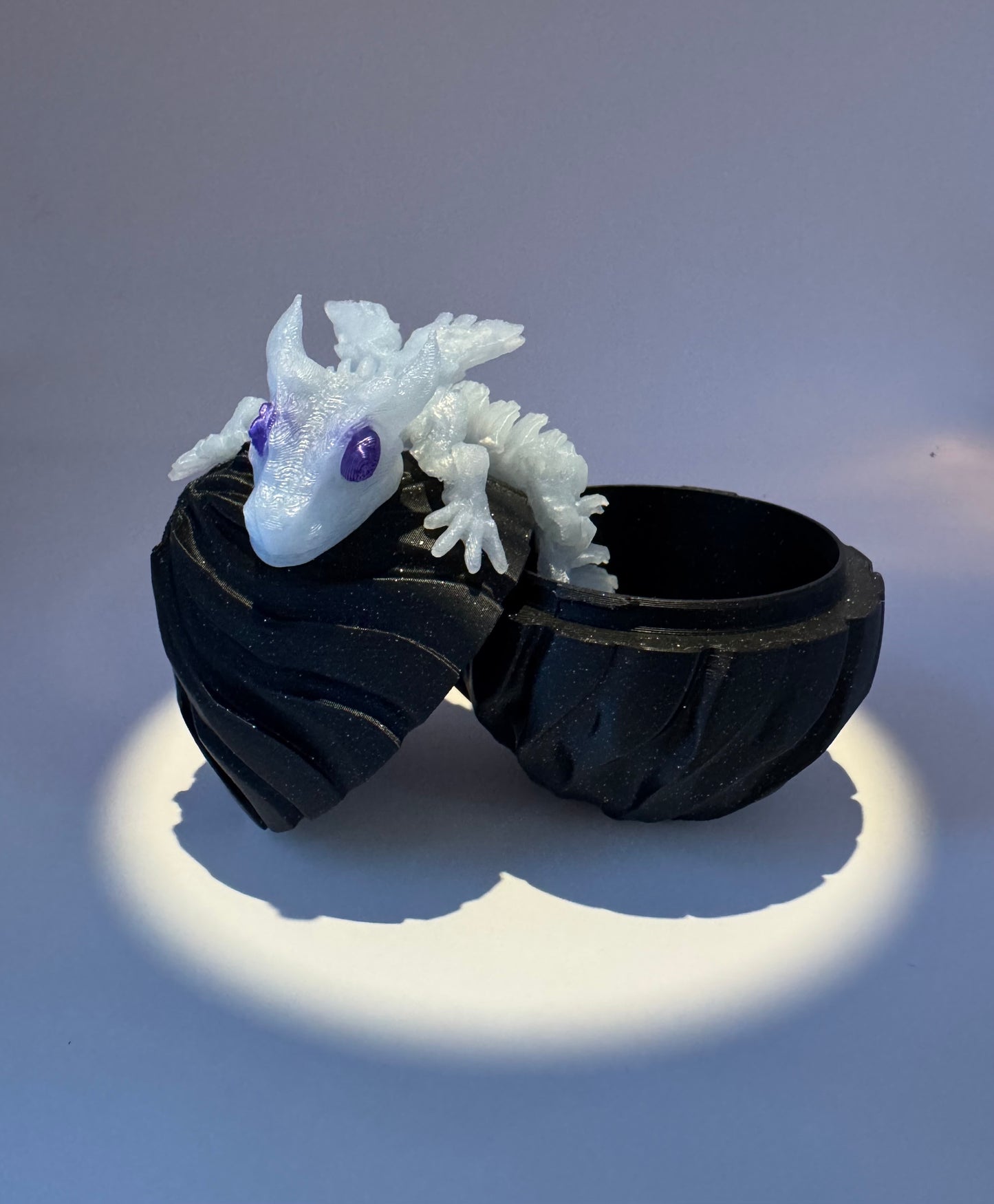 Wink - WORRY Dragon - Blue/White